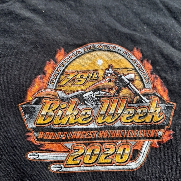 Gildan Black Tee with Vibrant Logo - Picture 2 of 5